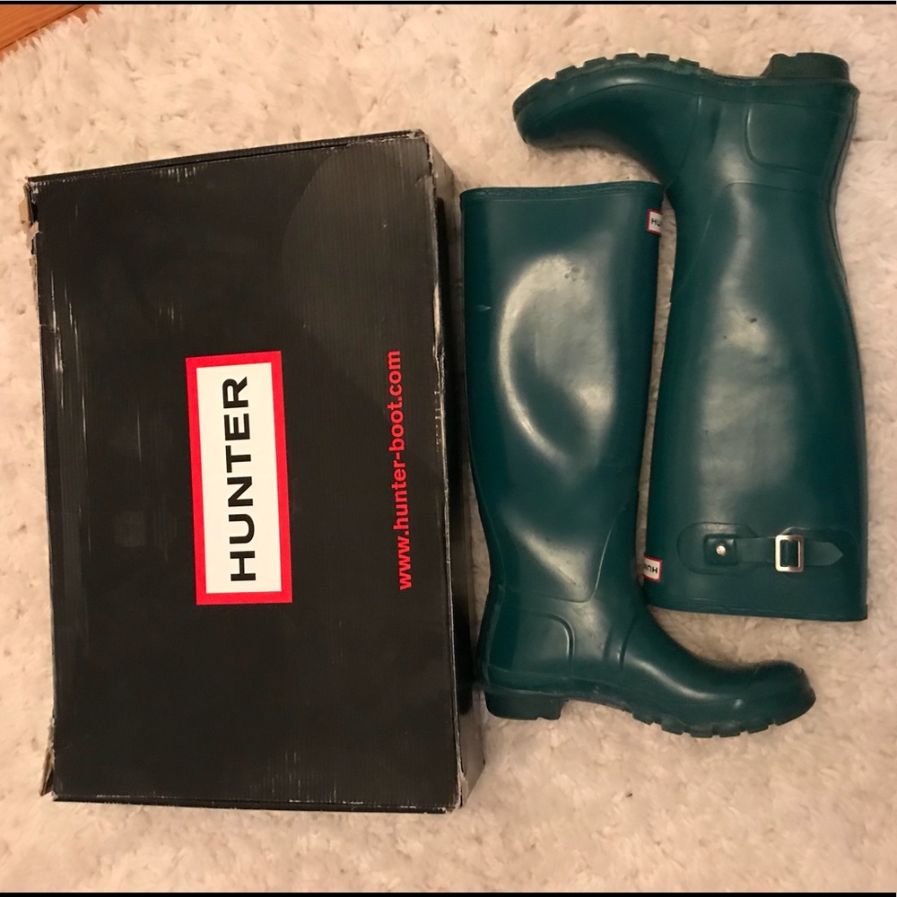 Hunter rain boots